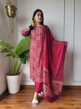 New Exclusive Collection of Hand Block Printed Stitched Cotton Suits With Cotton Dupatta in Beautiful Colours (BFSCS43)